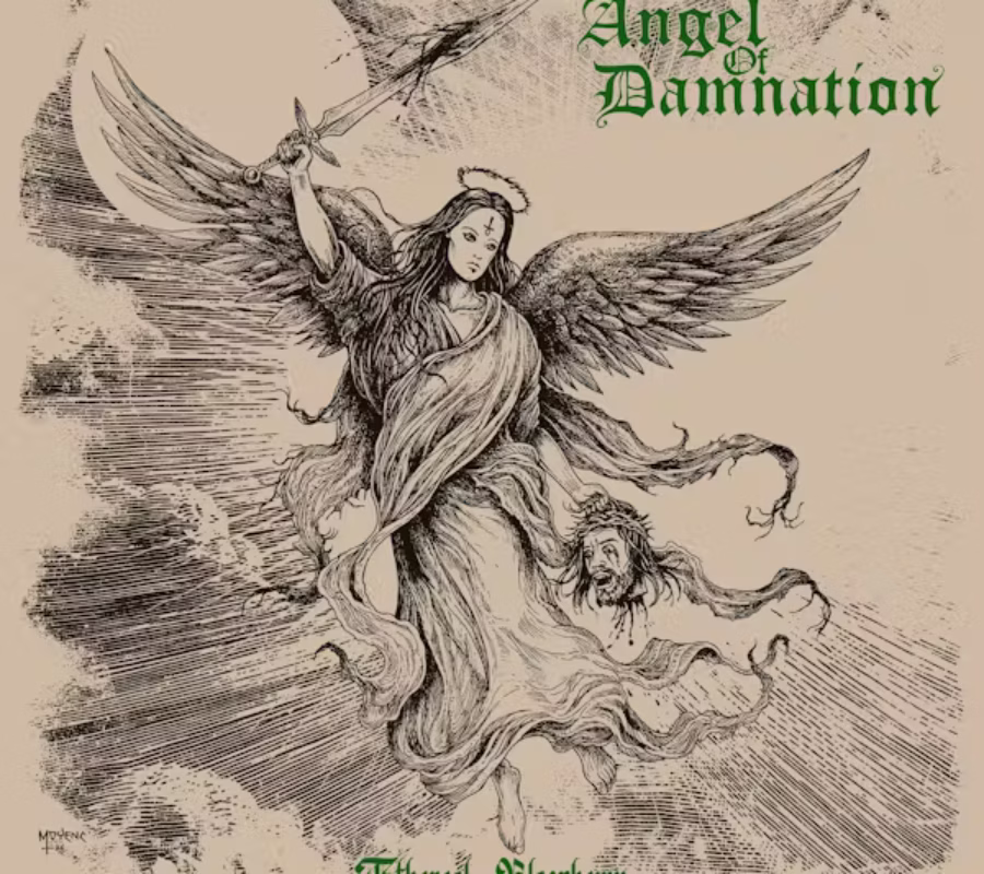 ANGEL OF DAMNATION (Doom Metal – Germany 🇩🇪) – Will release the album “Ethereal Blasphemy” via Dying Victims Productions on June 20, 2025 #angelofdamnation #doommetal #heavymetal