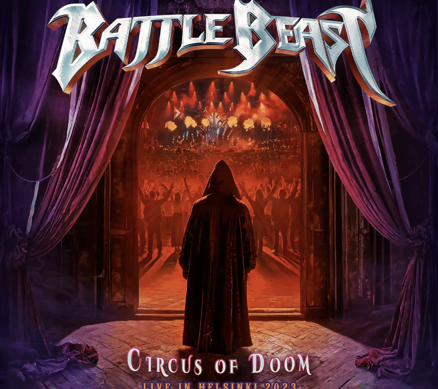 BATTLE BEAST (Power/Symphonic Metal – Finland 🇫🇮) – Their live album “Circus Of Doom – Live in Helsinki 2023” is out NOW – Also release “Eden (Live in Helsinki 2023)” official video #battlebeast #powermetal #symphonicmetal #heavymetal