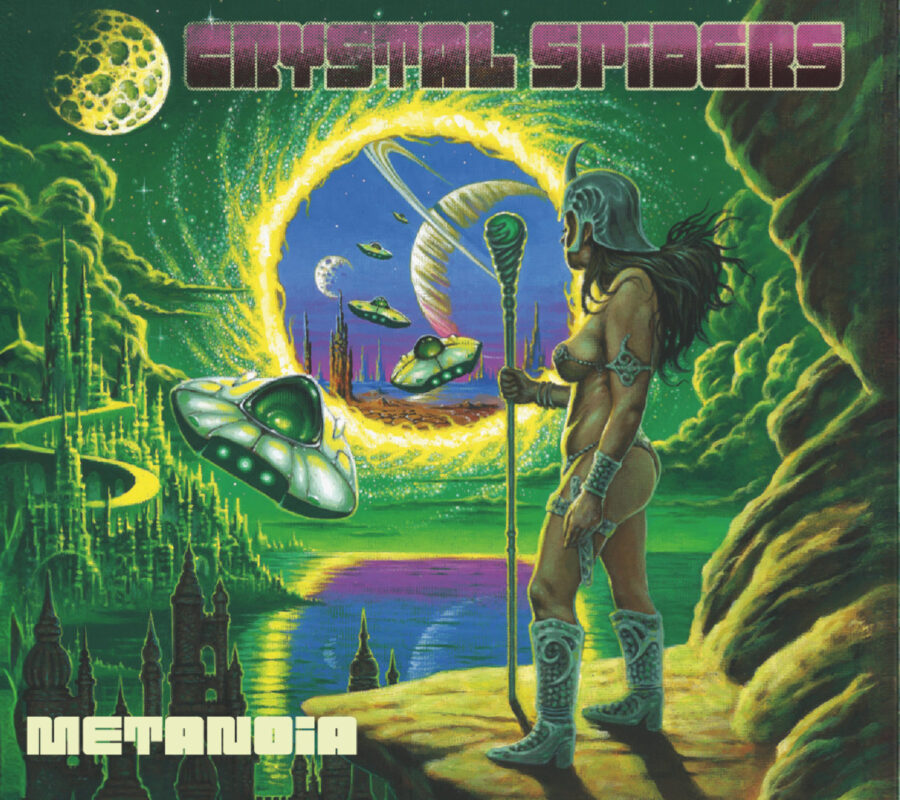 CRYSTAL SPIDERS (Stoner/Doom Metal – USA 🇺🇸) – Set to release “Metanoia” on May 23, 2025 via Ripple Music #crystalspiders #doommetal #heavymetal
