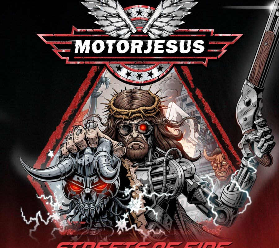 MOTORJESUS (Heavy Rock – Germany 🇩🇪) – Release “Streets Of Fire” Official Lyric Video via Reaper Entertainment #motorjesus #heavyrock