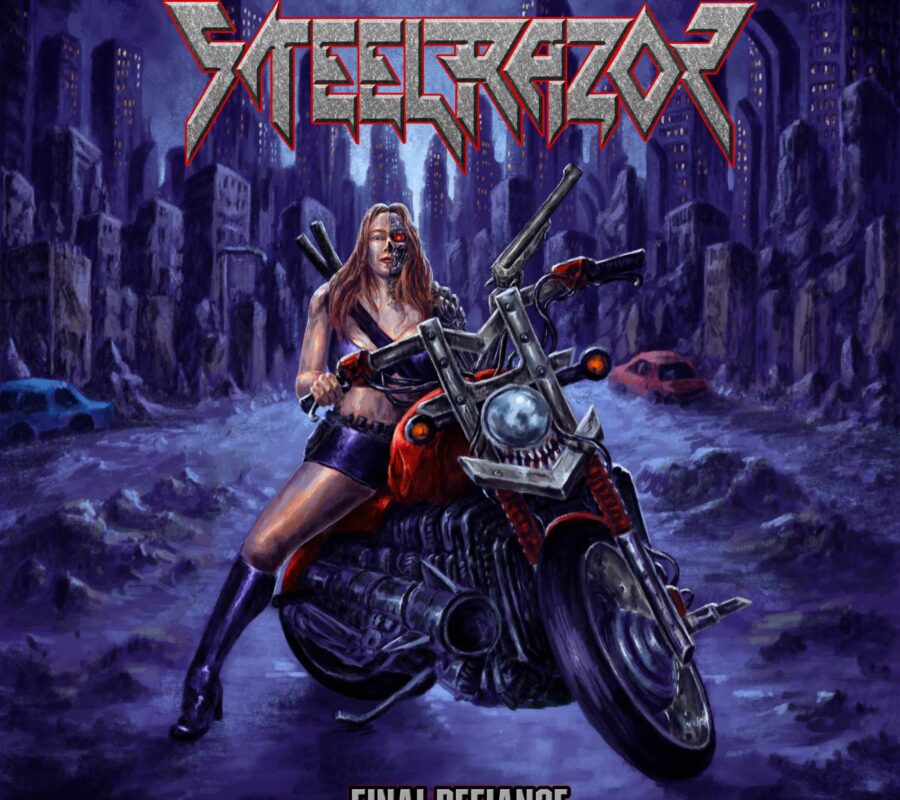 STEEL RAZOR (Heavy Metal – France 🇫🇷) – Their new album “Final Defiance” is out now via Steel Shark Records & Streaming online #SteelRazor #heavymetal
