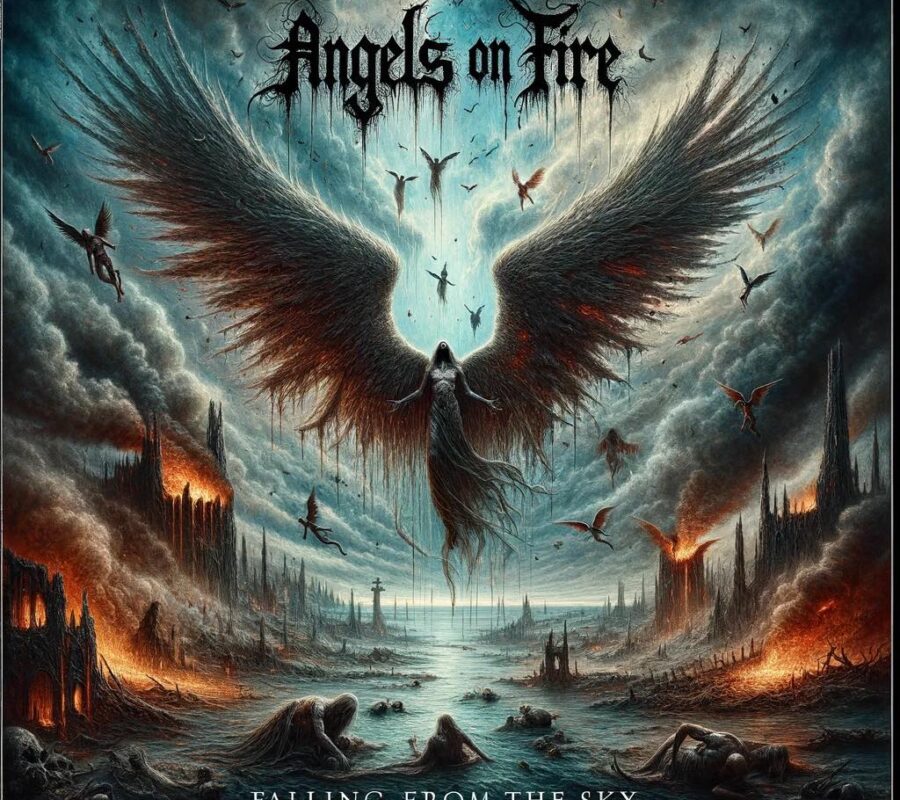 ANGELS ON FIRE (Blackened Thrash Metal – USA 🇺🇸) – Release “Whore of Babylon” Official Music Video via Moribund Records #angelsonfire #blackmetal #thrashmetal #heavymetal