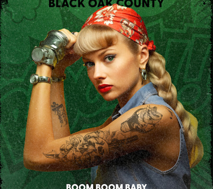 BLACK OAK COUNTY (Hard Rock – Denmark) – Surprise-release “Boom Boom Baby” video via Mighty Music #blackoakcounty #hardrock