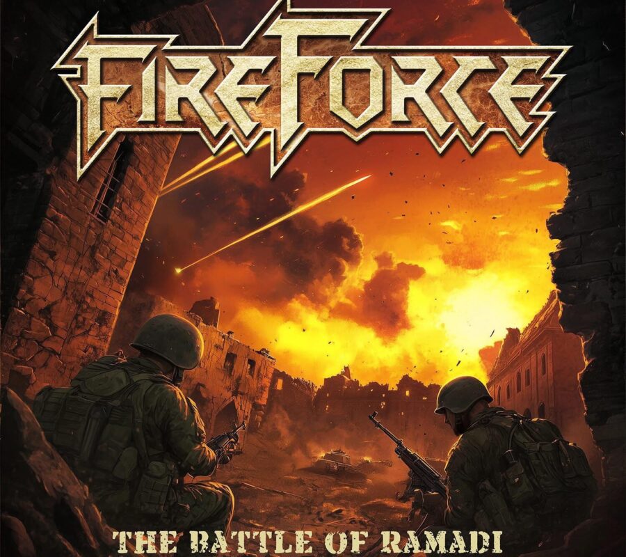 FIREFORCE (Heavy Metal – Belgium 🇧🇪)– Returns with brand new, furious combat metal video single “Battle of Ramadi” via RPM-ROAR #fireforce #heavymetal