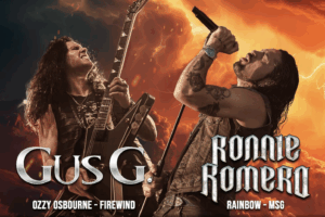 GUS G. (Firewind) and RONNIE ROMERO (Rainbow)  – Are joining forces in brand new video single “My Premonition” & release Official Video #GusG #RonnieRomero #hardrock #heavymetal