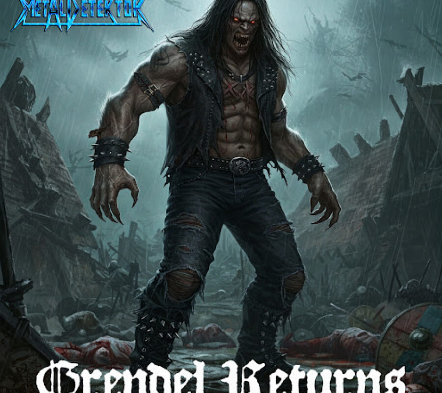 METAL DETEKTOR (Heavy Metal – Italy 🇮🇹) – Release “Grendel Returns” lyric video via Rude Awakening Records  #MetalDetektor #heavymetal