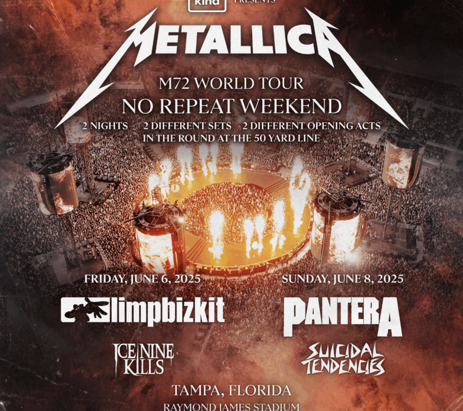METALLICA – Fan filmed videos (and pix) by KICKASS FOREVER (John Erigo) from Raymond James Stadium in Tampa, FL on June 6, 2025 #metallica #m72tampa #m72 #m72tour #thrashmetal #heavymetal