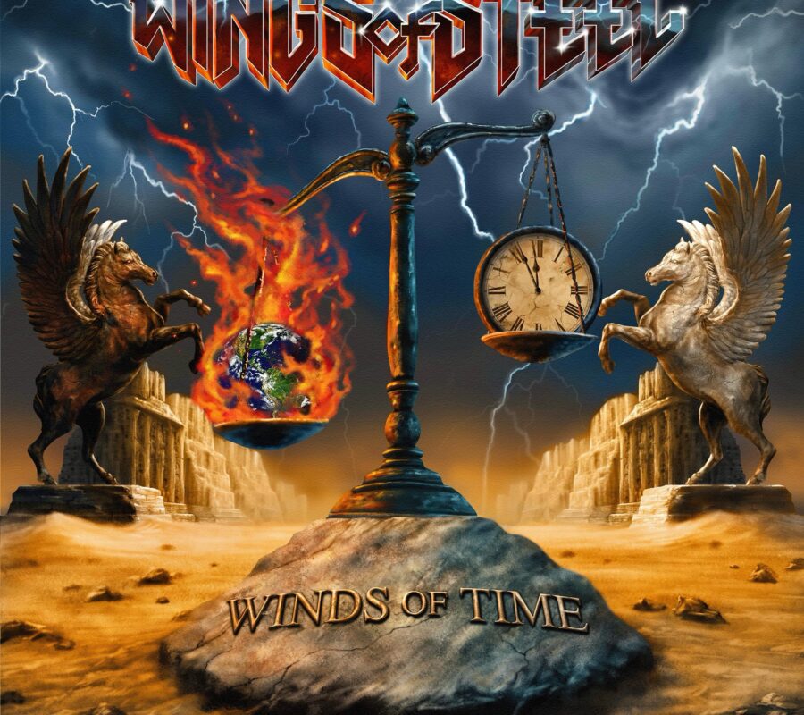 WINGS OF STEEL (Heavy Metal – USA 🇺🇸) – Release “Burning Sands” Official Music Video – Taken from their upcoming album “Winds of Time” which will be released on October 17, 2025   #WingsOfSteel #heavymetal