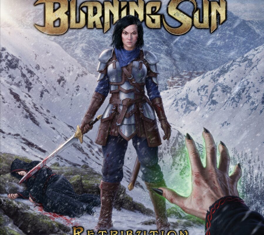 BURNING SUN (Heavy Metal – Hungary 🇭🇺) – Will release their second album “Retribution” via Metalizer Records on August 22, 2025 #burningsun #heavymetal