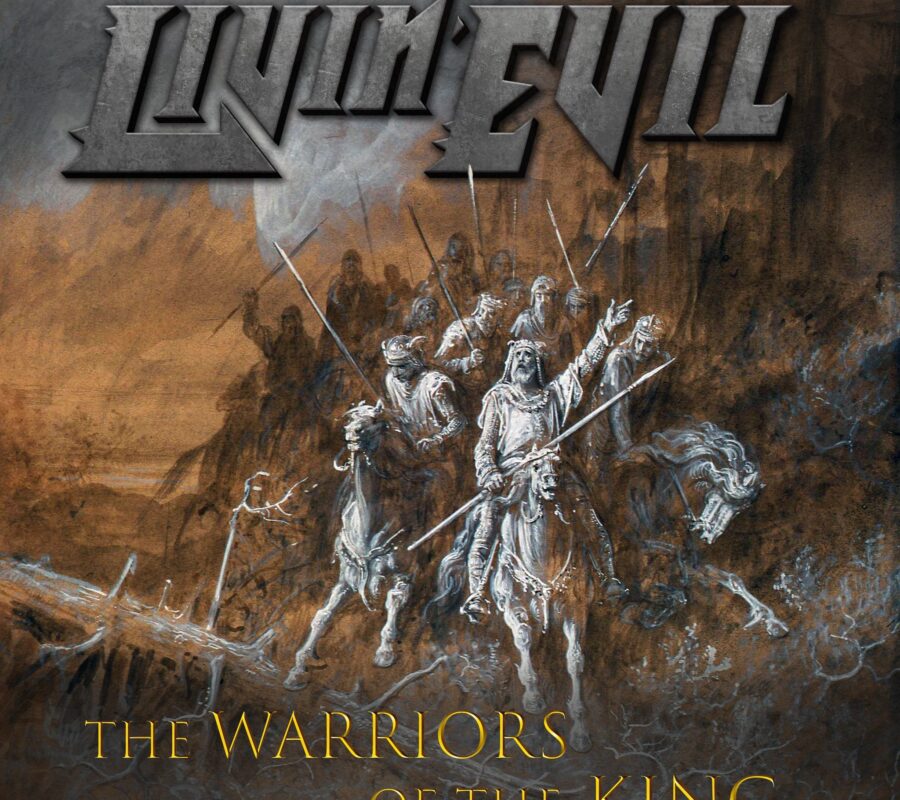 LIVIN’ EVIL (Heavy Metal – France 🇫🇷) – Release their new album “The Warriors of the King” #LivinEvil #heavymetal