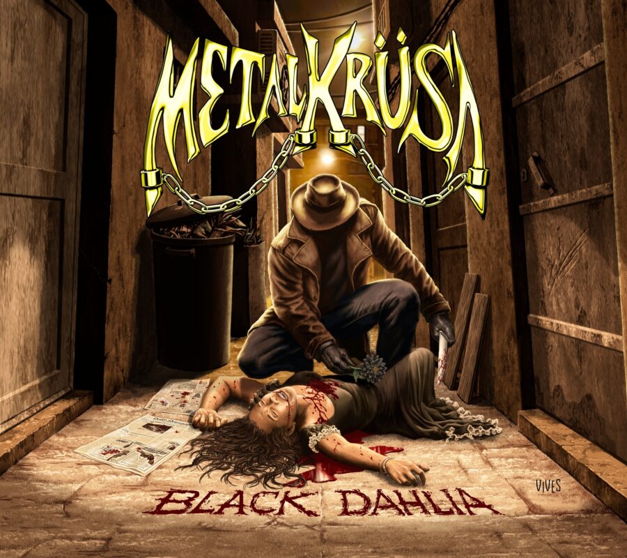 METALKRÜSA – (Heavy Metal – Spain 🇪🇸) – Release official lyric video for the title track of their new album “Black Dahlia” #MetalKrüsa #heavymetal