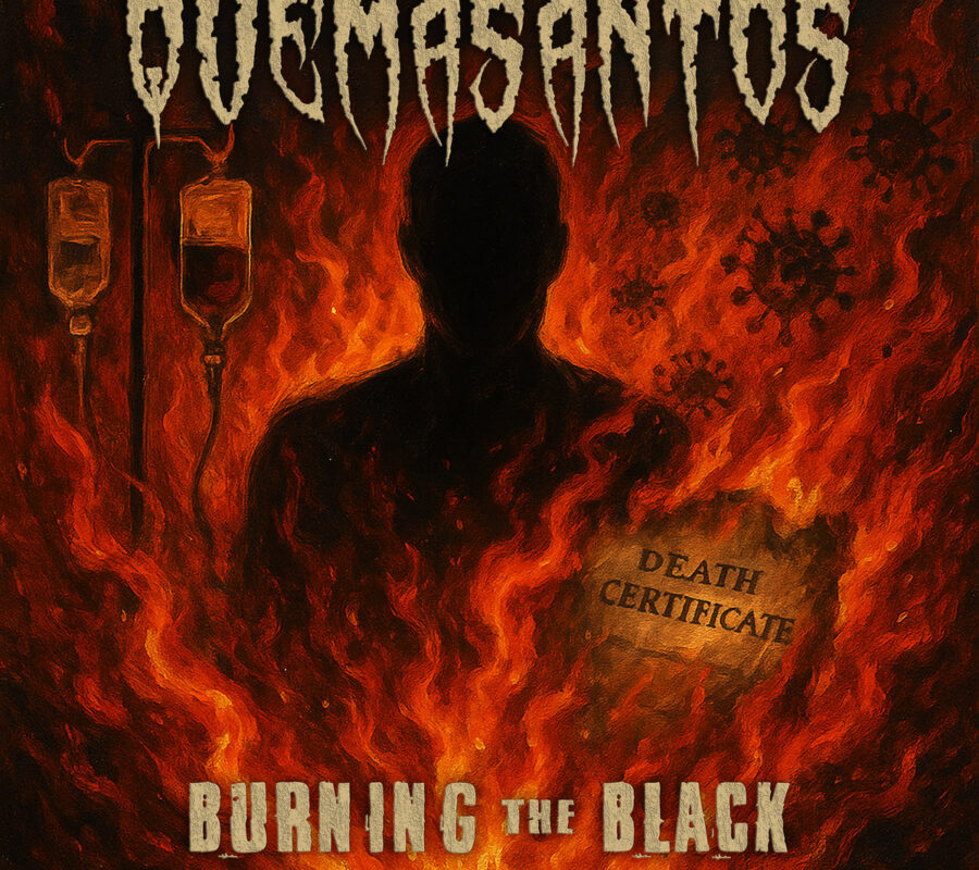 QUEMASANTOS (Thrash Metal – USA 🇺🇸) – Release “Burning The Black” official video featuring guitarist Felipe Roa #QUEMASANTOS #thrashmetal #heavymetal