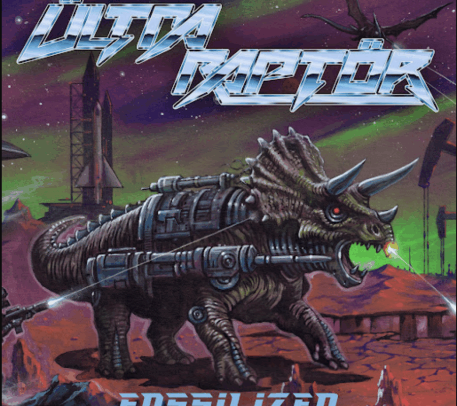 ÜLTRA RAPTÖR (Speed/Heavy Metal – Canada 🇨🇦)- Reveal 1st single, cover art & tracklist for new album via Fighter Records #ultraRaptor #speedmetal #heavymetal
