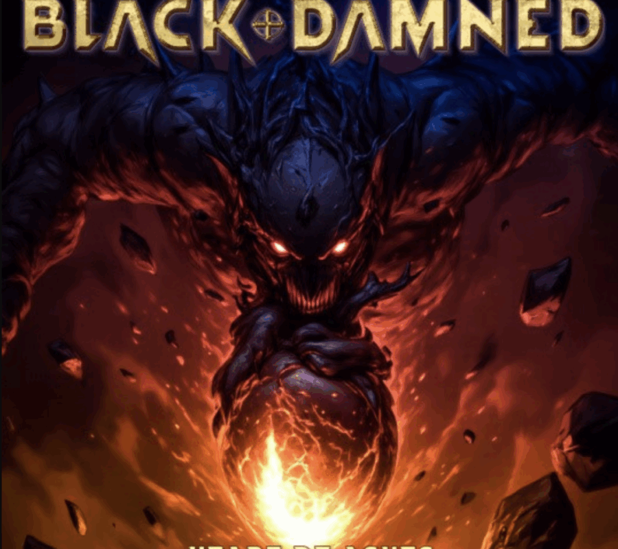 BLACK & DAMNED (Heavy Metal – Germany 🇩🇪 ) – Unleash “Heart Of Ashes” Official Video – Taken from upcoming studio offering “Resurrection” via RPM-ROAR #blackanddamned #heavymetal