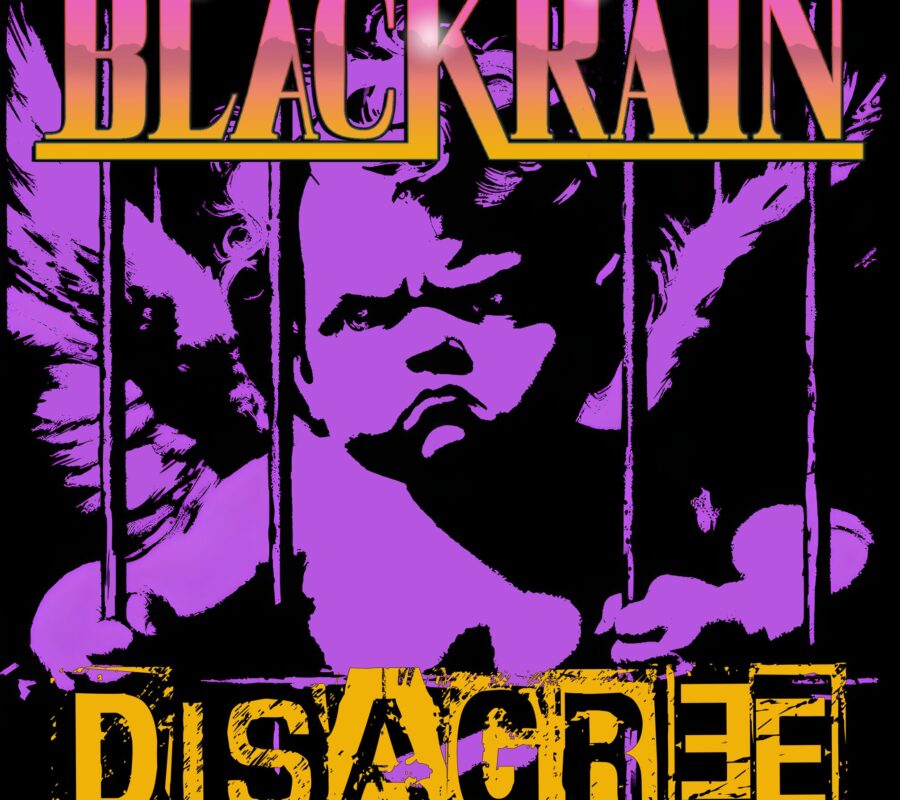BLACK RAIN (Hard Rock/Metal – France 🇫🇷) – Release new single/video “Disagree” #blackrain #hardrock #heavymetal