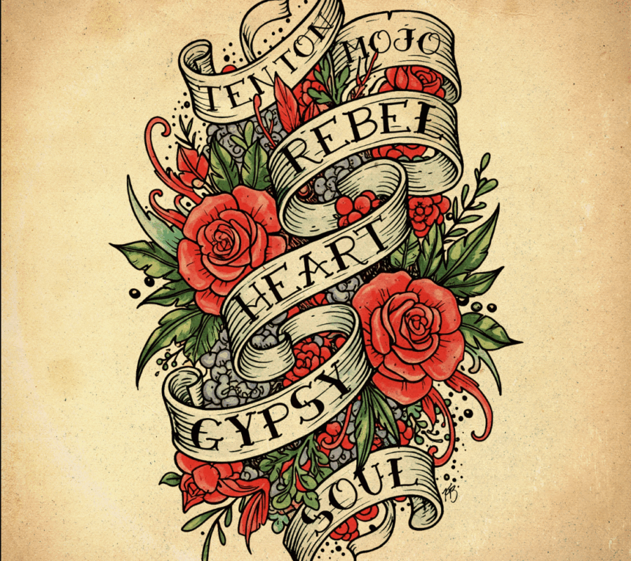 TEN TON MOJO (Hard Rock – 🇺🇸) – Release “Rebel Heart Gypsy Soul” Official Music Video via Curtain Call Records #tentonmojo #hardrock