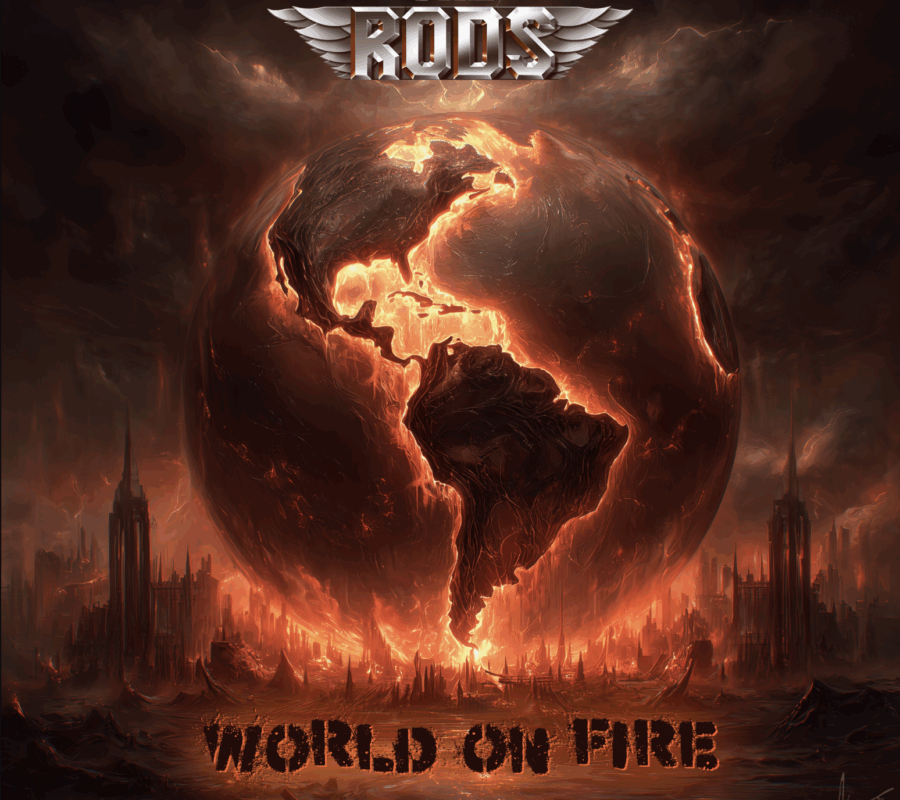THE RODS (Heavy Metal Legends! – USA 🇺🇸) – Release “World On Fire” Lyric Video – Taken from the upcoming album “Wild Dogs Unchained” – Due out on September 5, 2025 via Massacre Records #TheRods #heavymetal