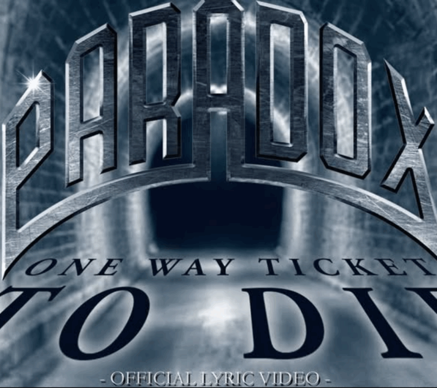 PARADOX (Thrash Metal – Germany 🇩🇪) – Release new single/lyric video “One Way Ticket To Die” – Taken From The New album “Mysterium” due out September 26, 2025 via High Roller Records #PARADOX #thrashmetal #heavymetal