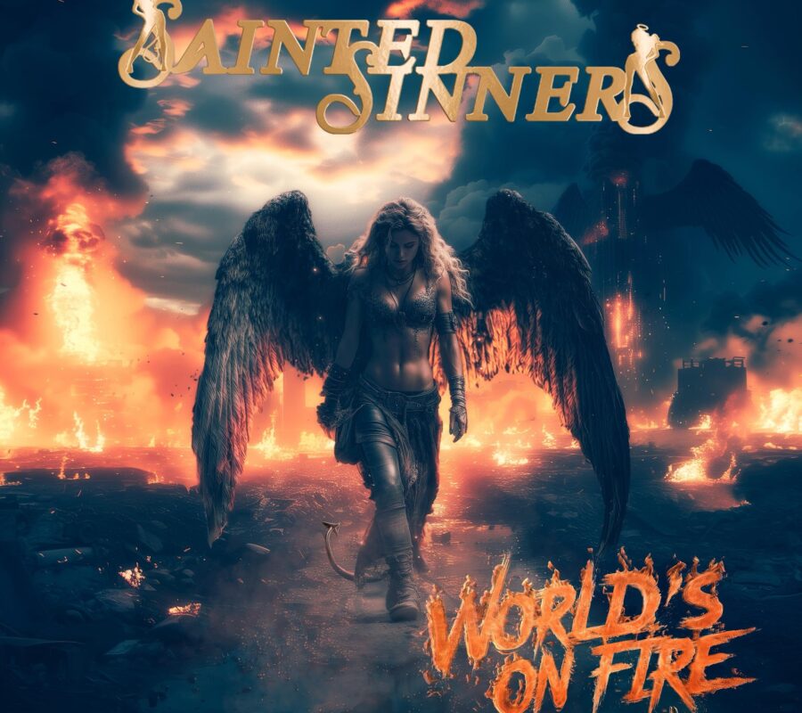 SAINTED SINNERS (Heavy Rock – International)  – Release “World’s on Fire” Official Music Video – Taken from the upcoming album “High on Fire” which will be released on November 21, 2025 via RPM-ROAR  #saintedsinners #heavyrock #hardrock #heavymetal