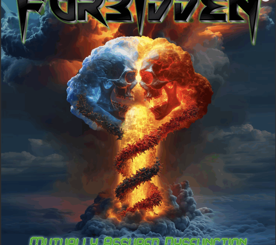 FORBIDDEN (Thrash Metal Icons!!! – USA 🇺🇸) – Release new single/video “Mutually Assured Dysfunction”  #Forbidden #thrashmetal #heavymetal