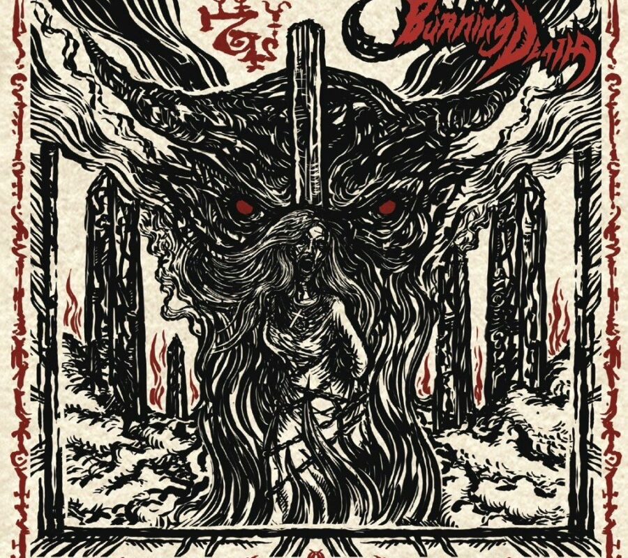 BURNING DEATH (Blackened Thrash Metal – USA) – Their new album “Burning Death”  is out now via Caligari Records – Full Album Stream is available #burningdeath #thrashmetal #heavymetal