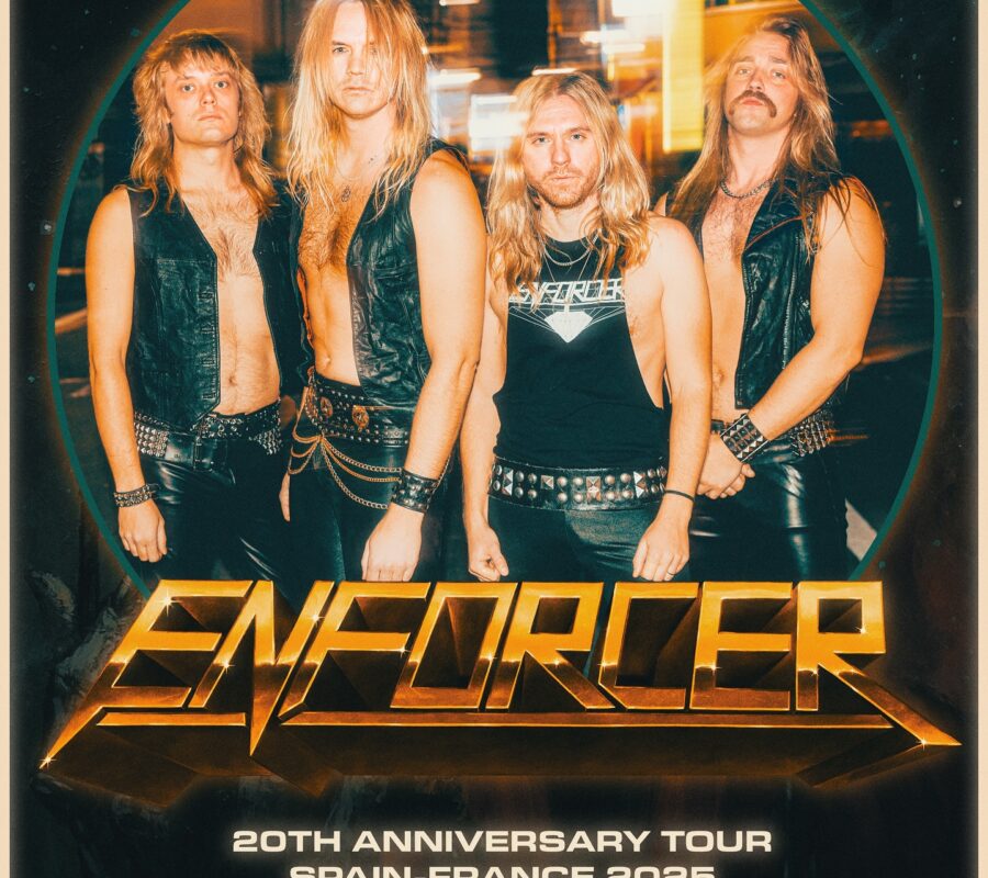 ENFORCER (Heavy Metal – Sweden) – Share Live Video of their full show (with Soundboard Audio) in Marseille at the South Troopers Festival on November 15, 2025 #Enforcer #heavymetal