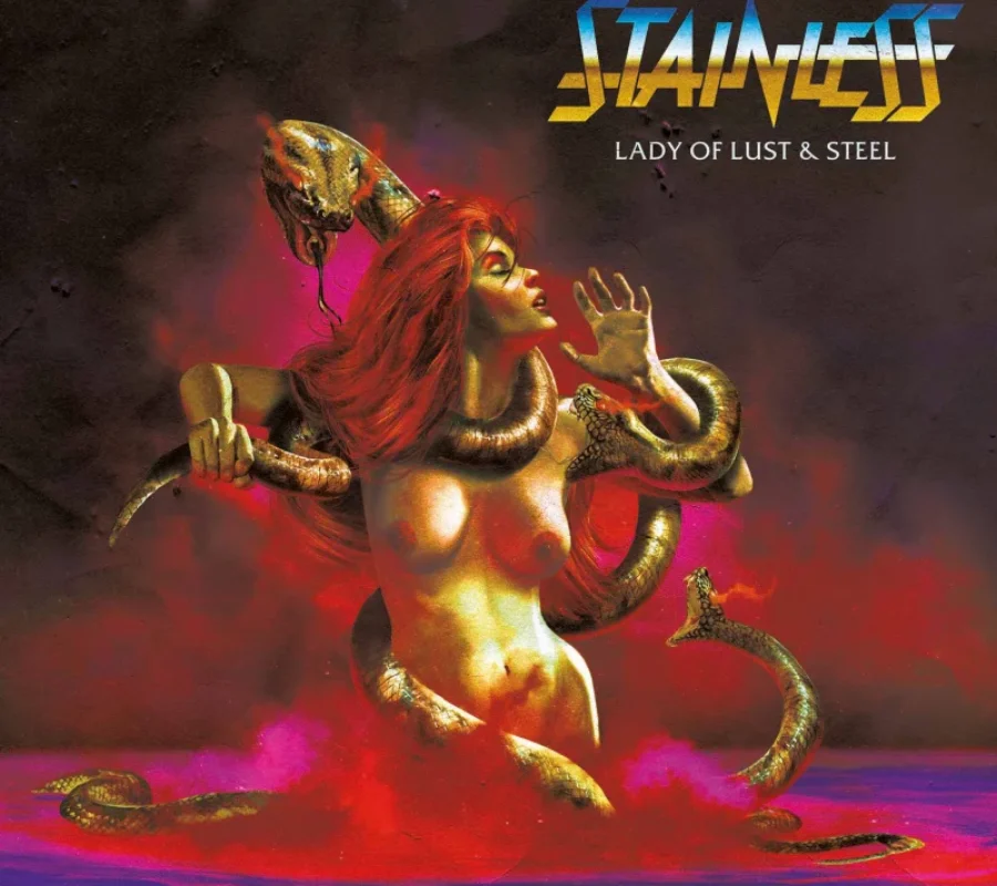 STAINLESS (Heavy Metal – USA) – Release “(Don’t Cross Me) Fool” official lyric video – Taken from their upcoming debut album “Lady of Lust & Steel” due out on March 20, 2026 via High Roller Records #stainless #heavymetal