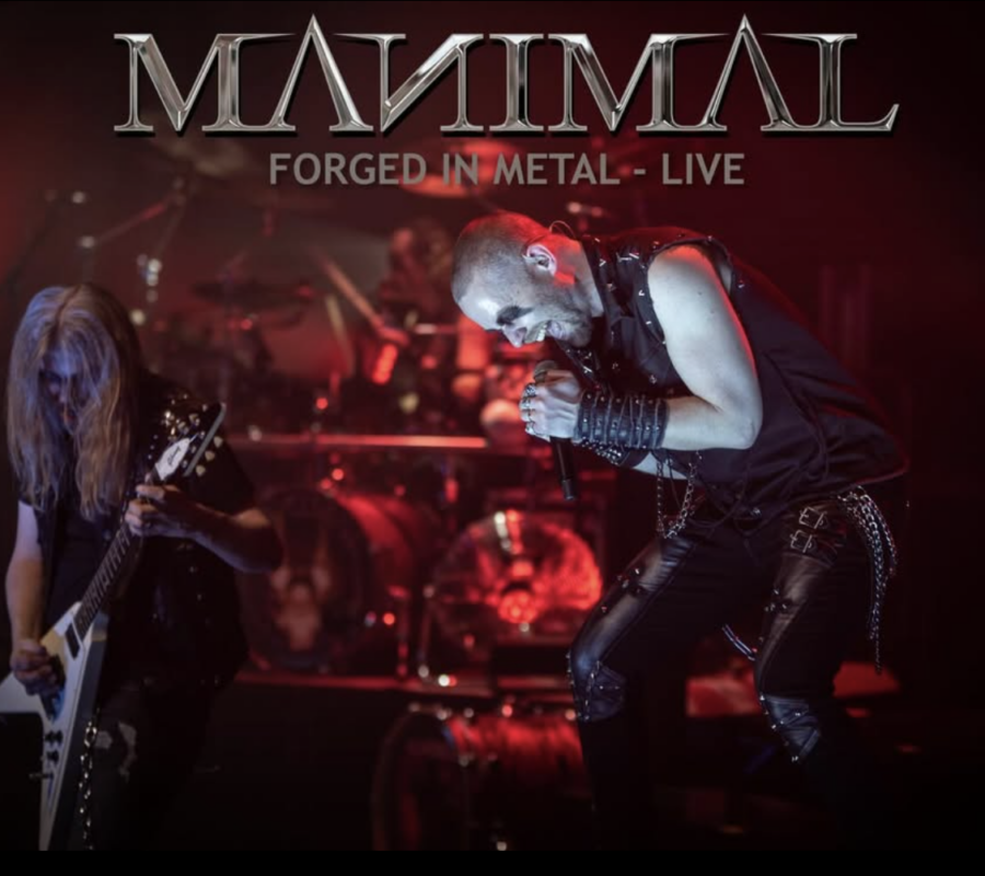 MANIMAL (Heavy Metal – Sweden) – Release “Forged In Metal” Official Live Video – Taken from their upcoming live album “Live At The Theater” due out on January 23, 2026 #Manimal #heavymetal