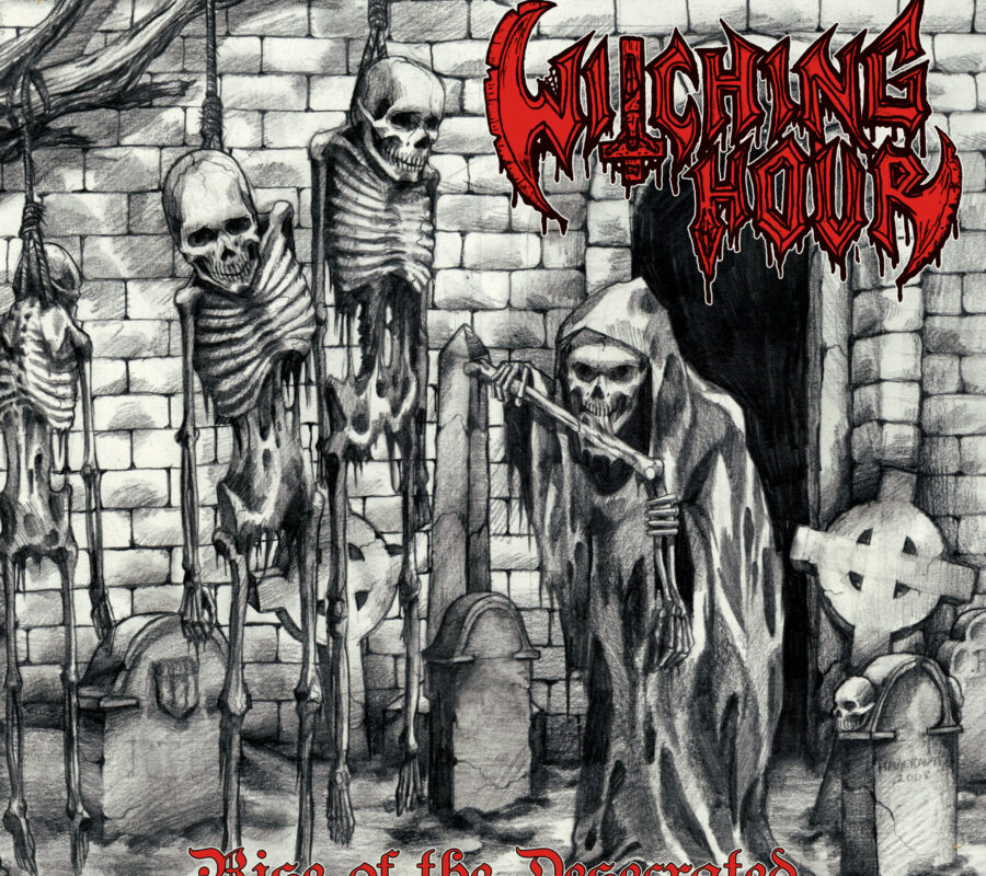 WITCHING HOUR (Blackened Thrash Metal – Germany) – Their album “Rise of the Desecrated” to be re-issued on vinyl for the first time on March 27, 2026 via Dying Victims Productions on  #WitchingHour #blackmetal #thrashmetal #heavymetal