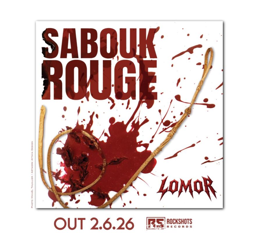 LOMOR (Thrash Metal – France) – Release Official Music Video for the title track to their upcoming album “Sabouk Rouge” – Out NOW via Rockshots Records  #Lomor #thrashmetal #heavymetal