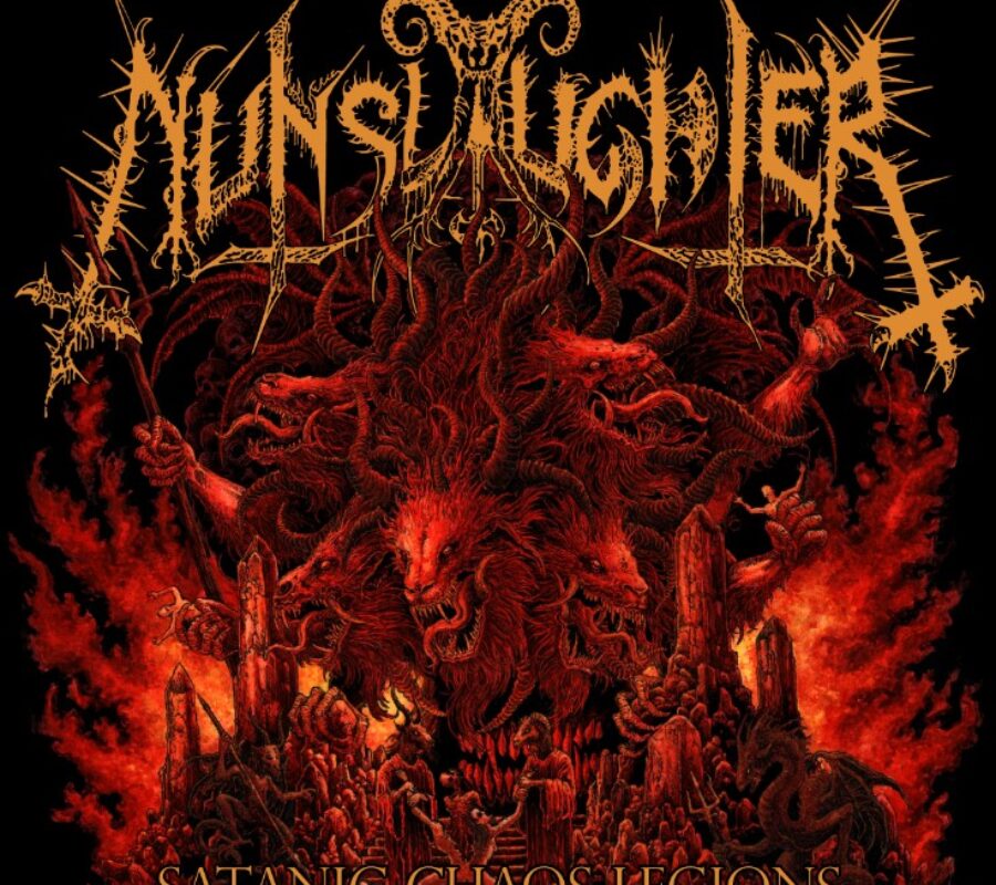 NUNSLAUGHTER (Death Metal – USA) – Release Official Visualizer Video for the title track of their upcoming album “Satanic Chaos Legions” #nunslaughter #deathmetal #heavymetal
