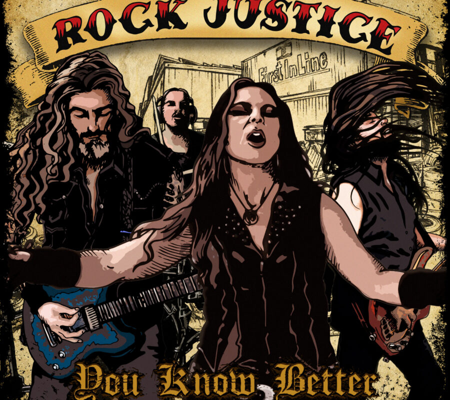 ROCK JUSTICE (Hard Rock/Metal – Netherlands) – Release “You Know Better” official music video/single via Fireflash Records #rockjustice #hardrock #heavymetal