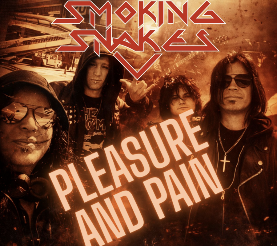SMOKING SNAKES (Sleaze Metal – Sweden) – Release “Pleasure And Pain” Official Music Video/Single via Frontiers Music srl #SmokingSnakes #sleazemetal