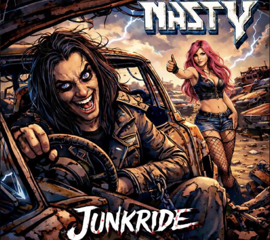 NÄSTY (Hard Rock – Sweden) – Release new single/video for “Junkride” #nasty #robnasty #loudnnasty #hardrock