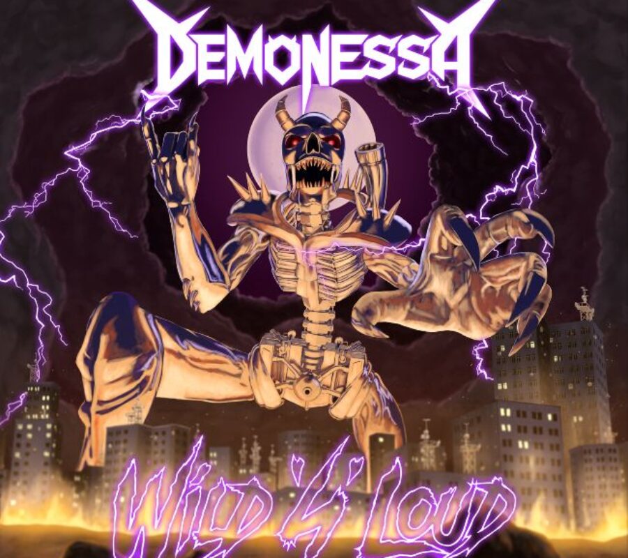 DEMONESSA (Heavy Metal – Finland) – Reveal Further Details of Upcoming Debut Album “Wild ‘N’ Loud” + Share Lyric Video for “High Voltage Renegade” #Demonessa #heavymetal