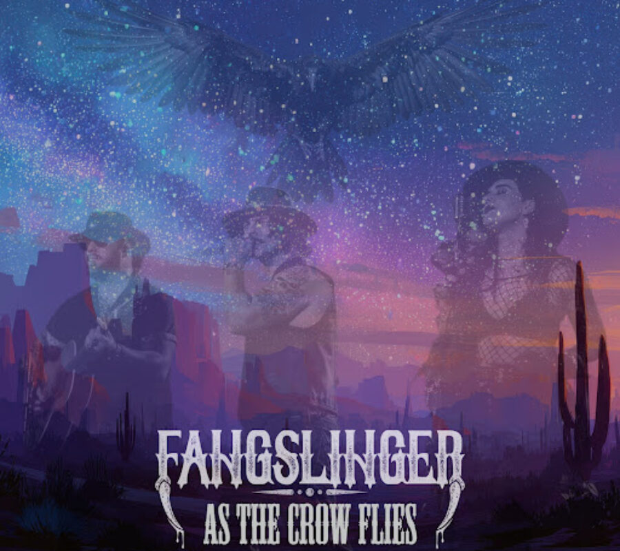 FANGSLINGER (Southern/Hard Rock – UK) – Release “As The Crow Flies” Official Music Video #Fangslinger #southernrock #hardrock