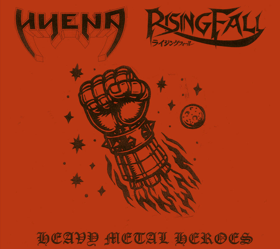 HYENA (Heavy Metal – Peru) & RISINGFALL (Heavy Metal – Japan) – Set to release a split EP titled “Heavy Metal Heroes” via Dying Victims Productions on June 19, 2026 #hyena #hyenaband #risingfall #heavymetal