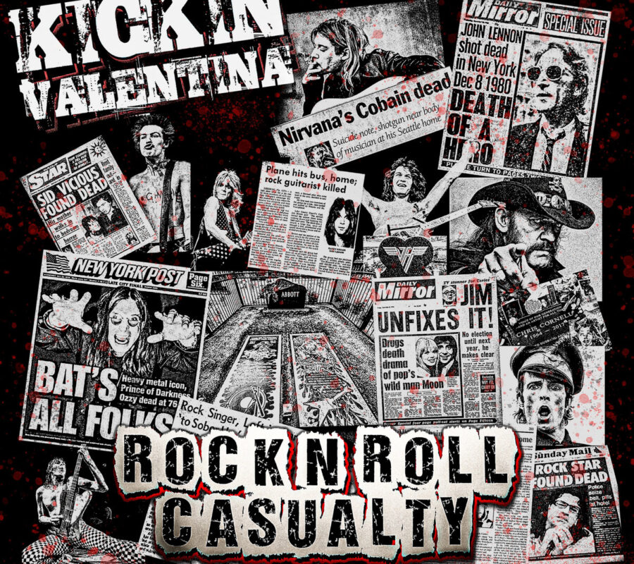 KICKIN VALENTINA (80’s/Hard Rock – USA) – Release “Rock’N’Roll Casualty” official video – Taken from the album “Anthems From The Underground”, set for worldwide release in August 2026 via Mighty Music #kickinvalentina #80srock #hardrock