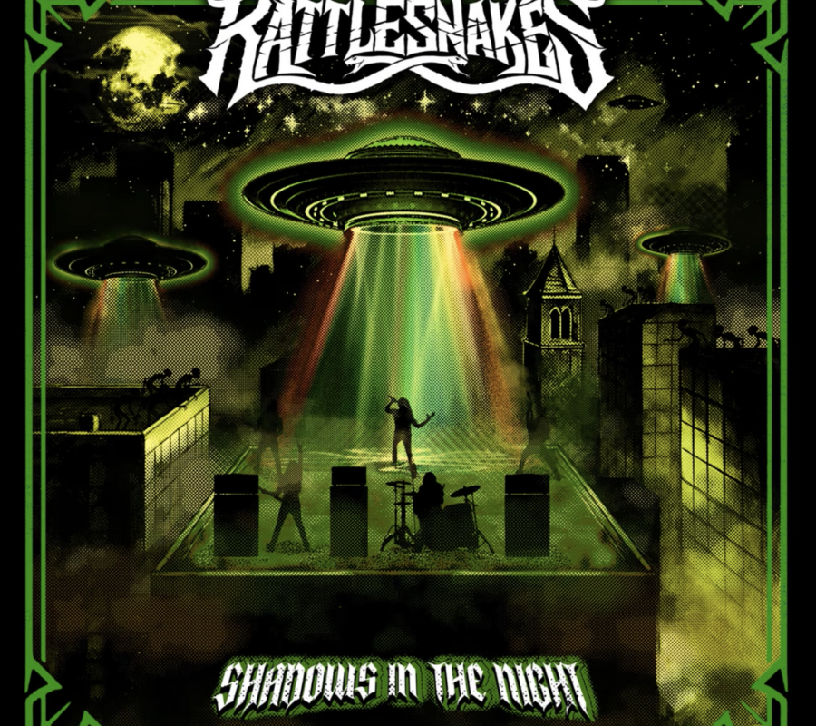 RATTLESNAKES (Heavy Metal – UK) – Release official music video for the title track of their upcoming album “Shadows In The Night” via Listenable Records #rattlesnakes #heavymetal