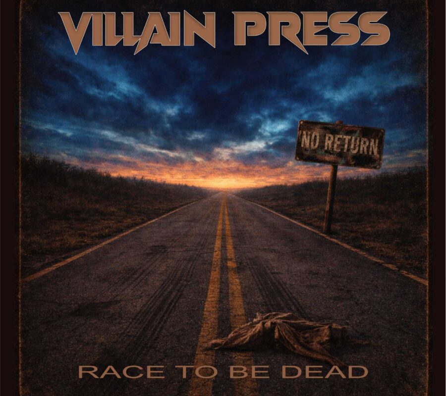 VILLAIN PRESS (Hard Rock – USA) – Release “Race To Be Dead” official video via Golden Robot Records #villainpress #hardrock