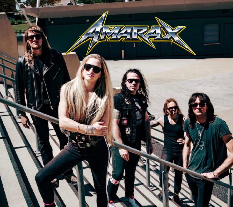 AMARAX (Heavy Metal – Australia) – Have released 2 singles from their upcoming album “Flesh and Blood” (release info TBD) #amarax #heavymetal