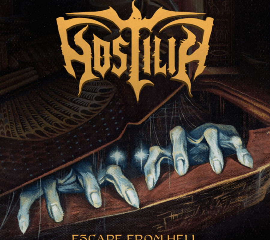HOSTILIA (Thrash Metal – Sweden) – Release “Escape From Hell” Official Music Video – Taken from the album “The Curse of Khamun” which is due out on October 23, 2026 via Hammerheart Records #hostilia #thrashmetal #heavymetal