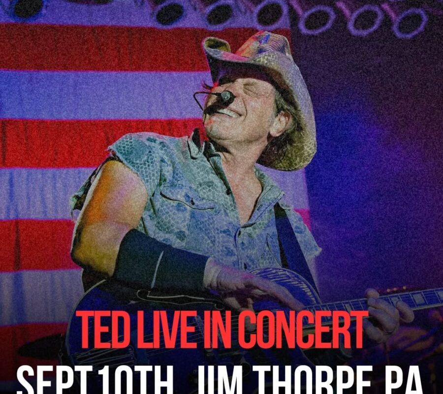 TED NUGENT – Pro Shot pix by ROCKSTAPIX (Dalila Kriheli) from 2 recent shows in Pennsylvania #tednugent