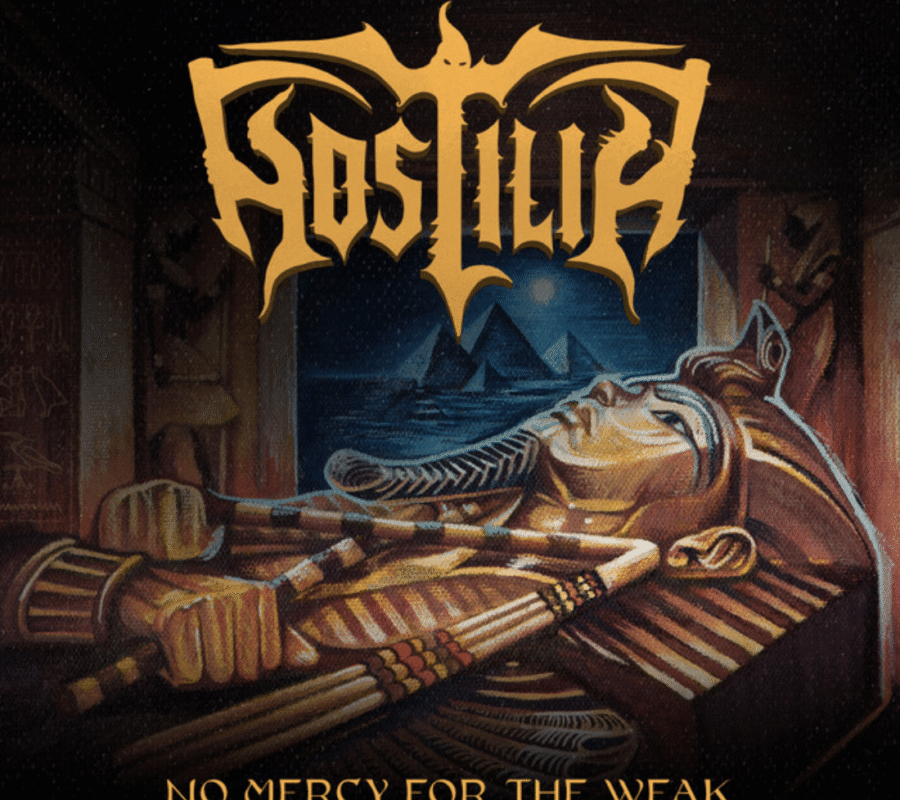 HOSTILIA (Thrash Metal – Sweden) – Release “No Mercy For The Weak” Official Video – Taken from the album “The Curse of Khamun” which is due out on October 23, 2026 via Hammerheart Records #hostilia #thrashmetal #heavymetal